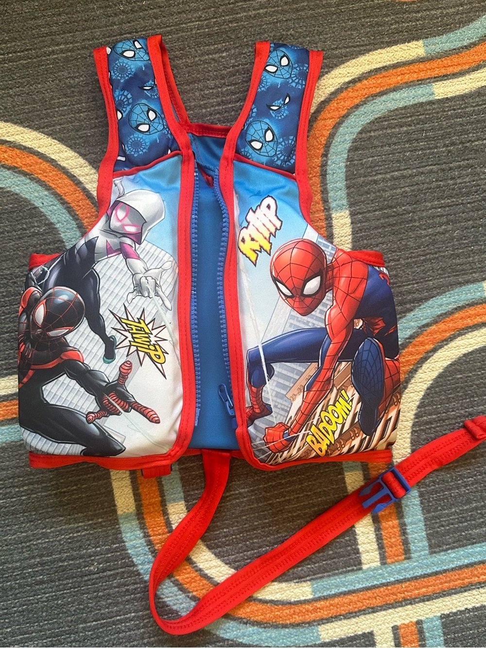 Kids Spiderman Swim Vest
